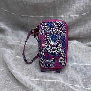 Vibrant Purple and Blue Patterned Women's Bag